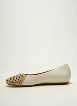 Ballerines Mam'zelle Beige Talon Plat Jusqu'à 3cm