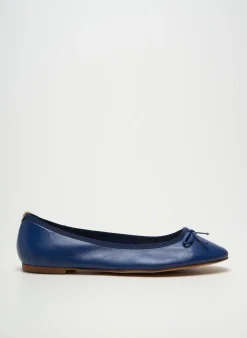 Ballerines Soline Bleu Talon Plat Jusqu'à 3cm