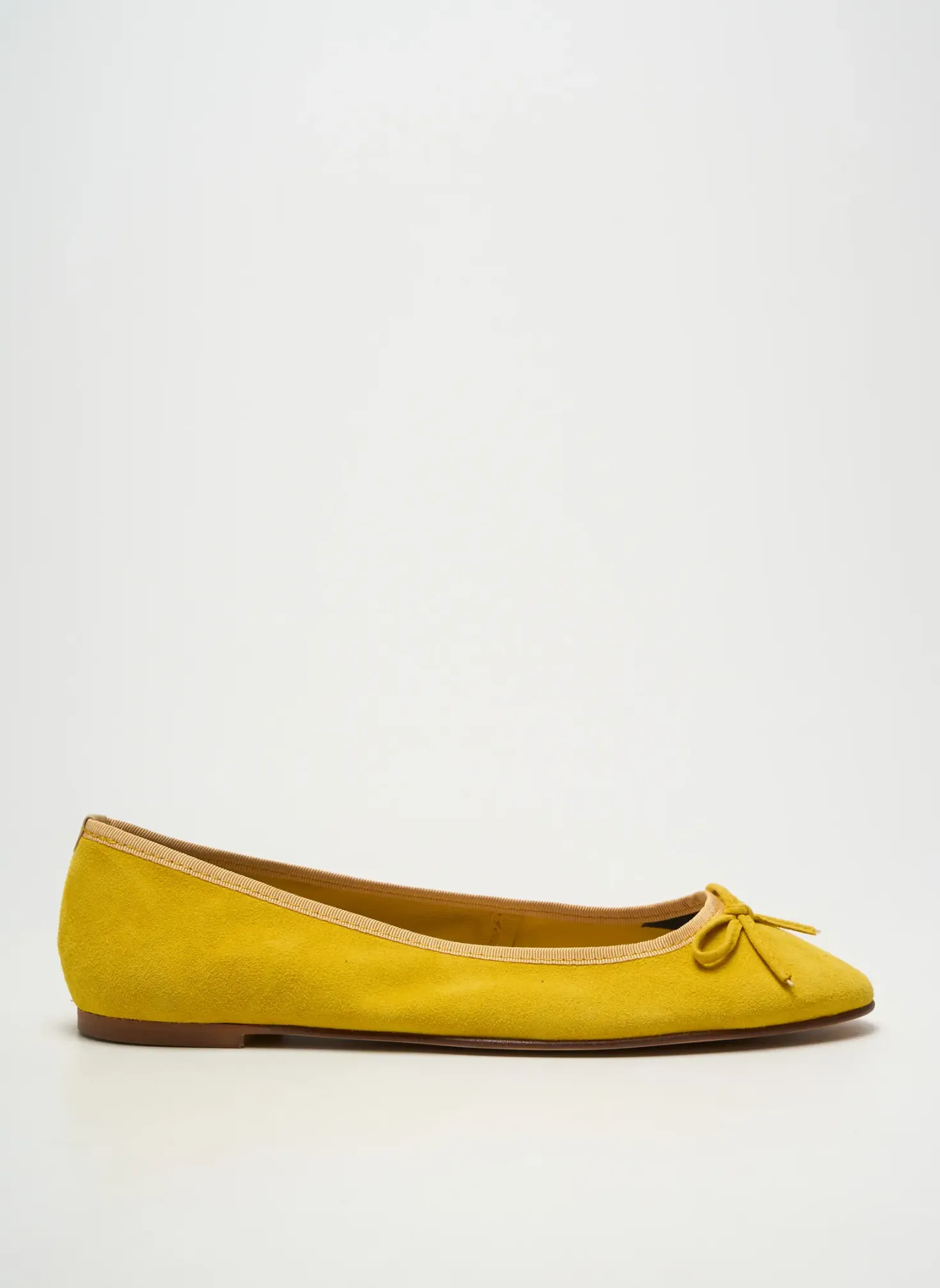 Ballerines Soline Jaune Talon Plat Jusqu'à 3cm