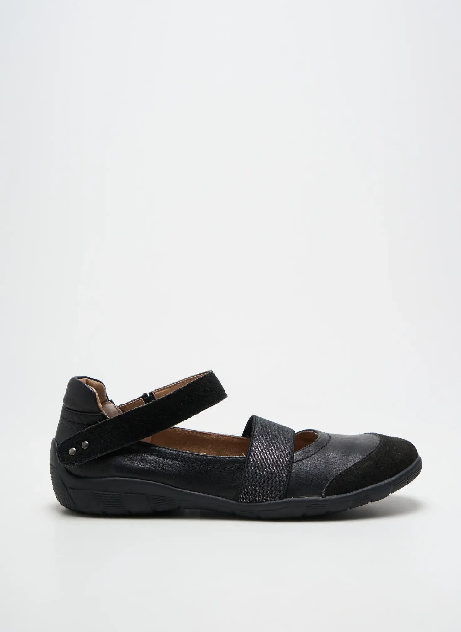 Ballerines Sweet Noir Talon Plat Jusqu'à 3cm