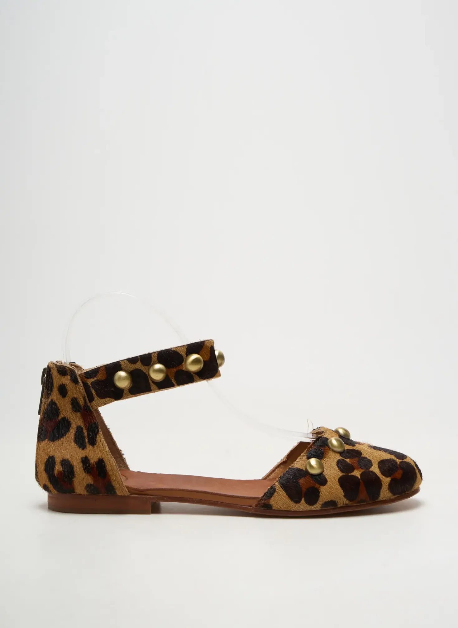 Ballerines Virginie Darling Marron Talon Plat Jusqu'à 3cm