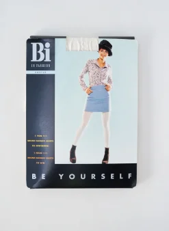 Bas Bi Fashion Blanc