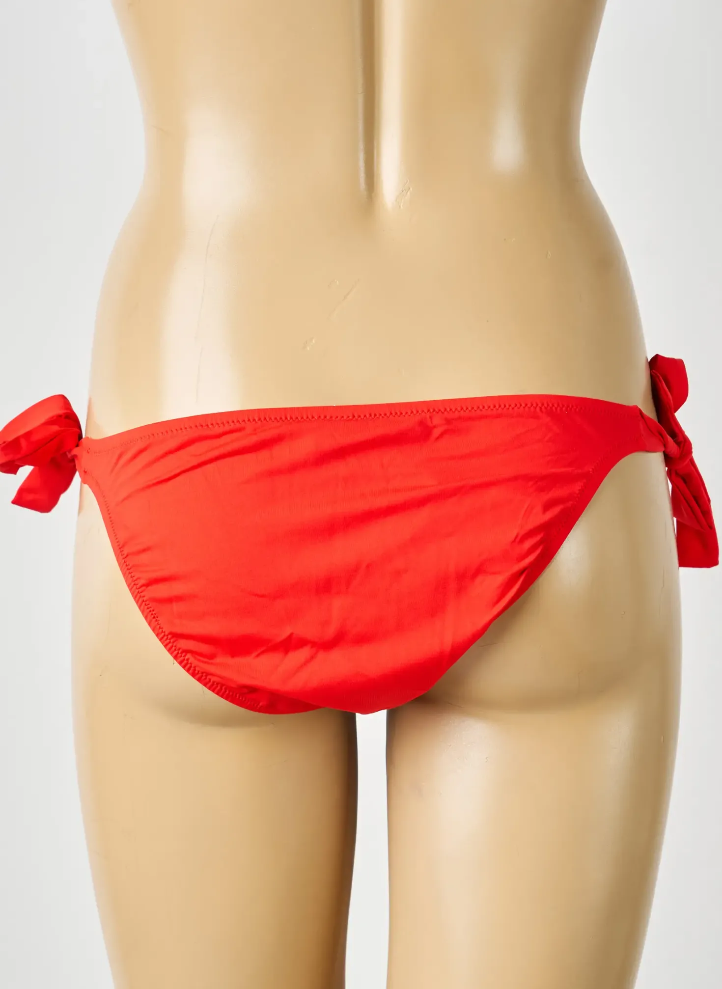 Bas De Maillot De Bain Antigel Rouge Bikini