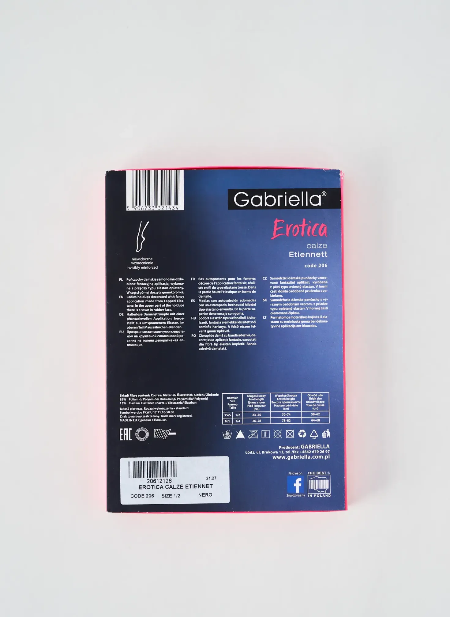 Bas Gabriella Noir