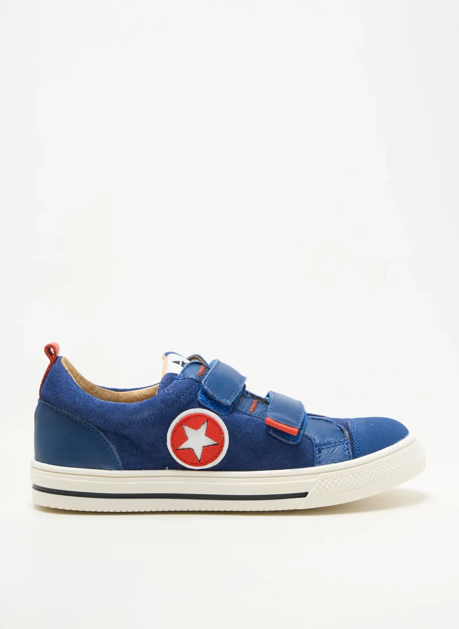 Baskets Acebos Bleu Bout Rond