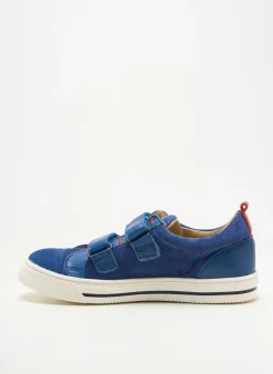 Baskets Acebos Bleu Bout Rond