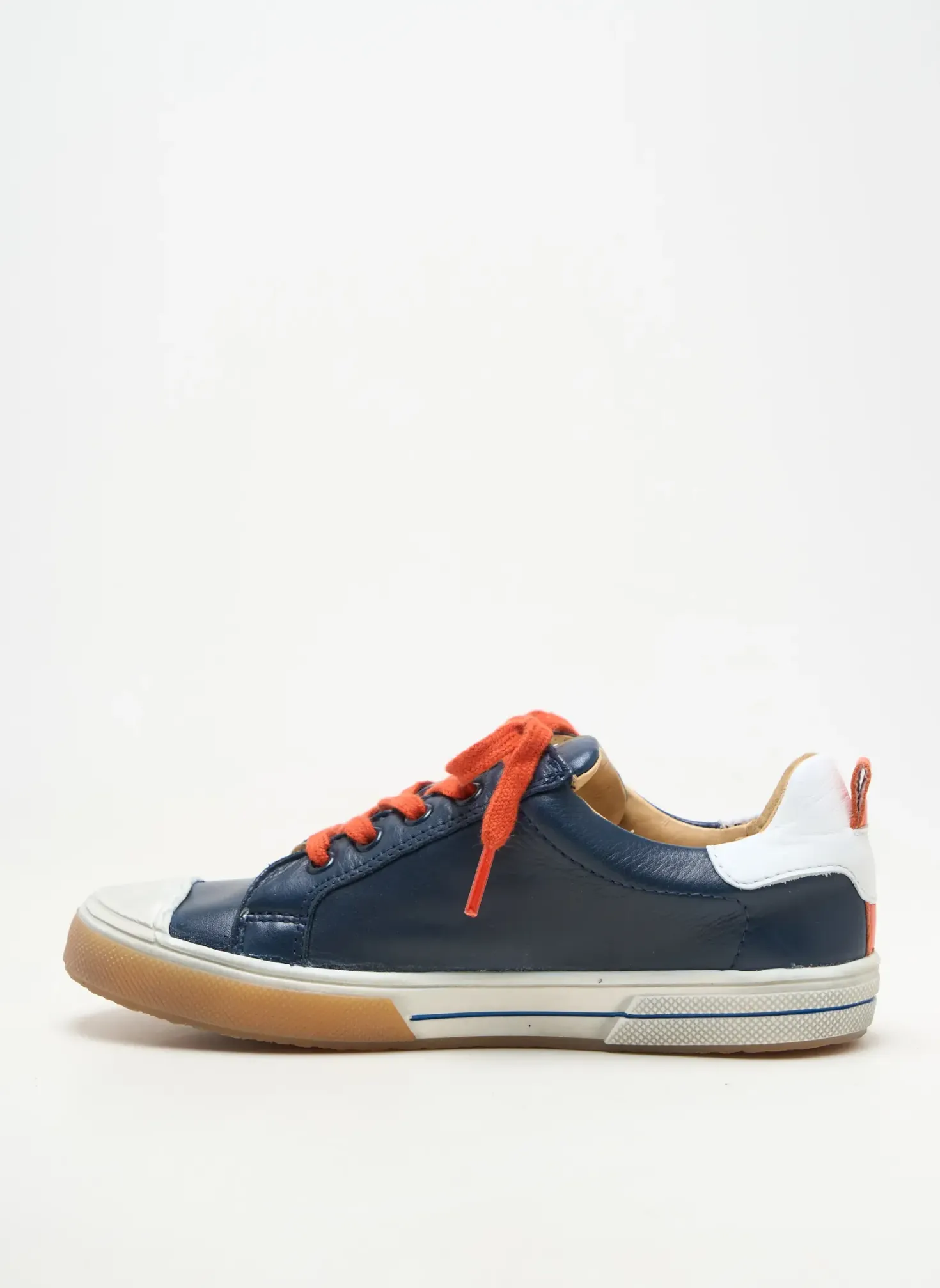 Baskets Acebos Bleu Bout Rond