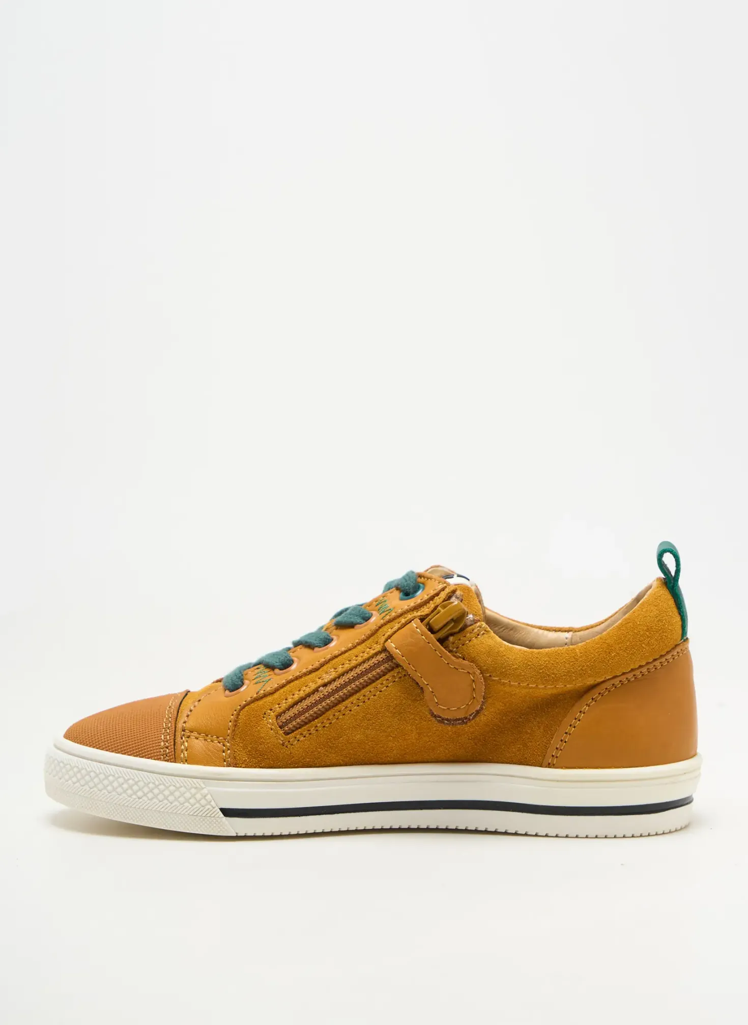Baskets Acebos Jaune Bout Rond
