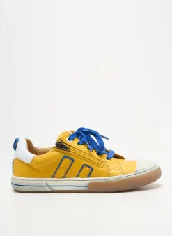 Baskets Acebos Jaune Bout Rond