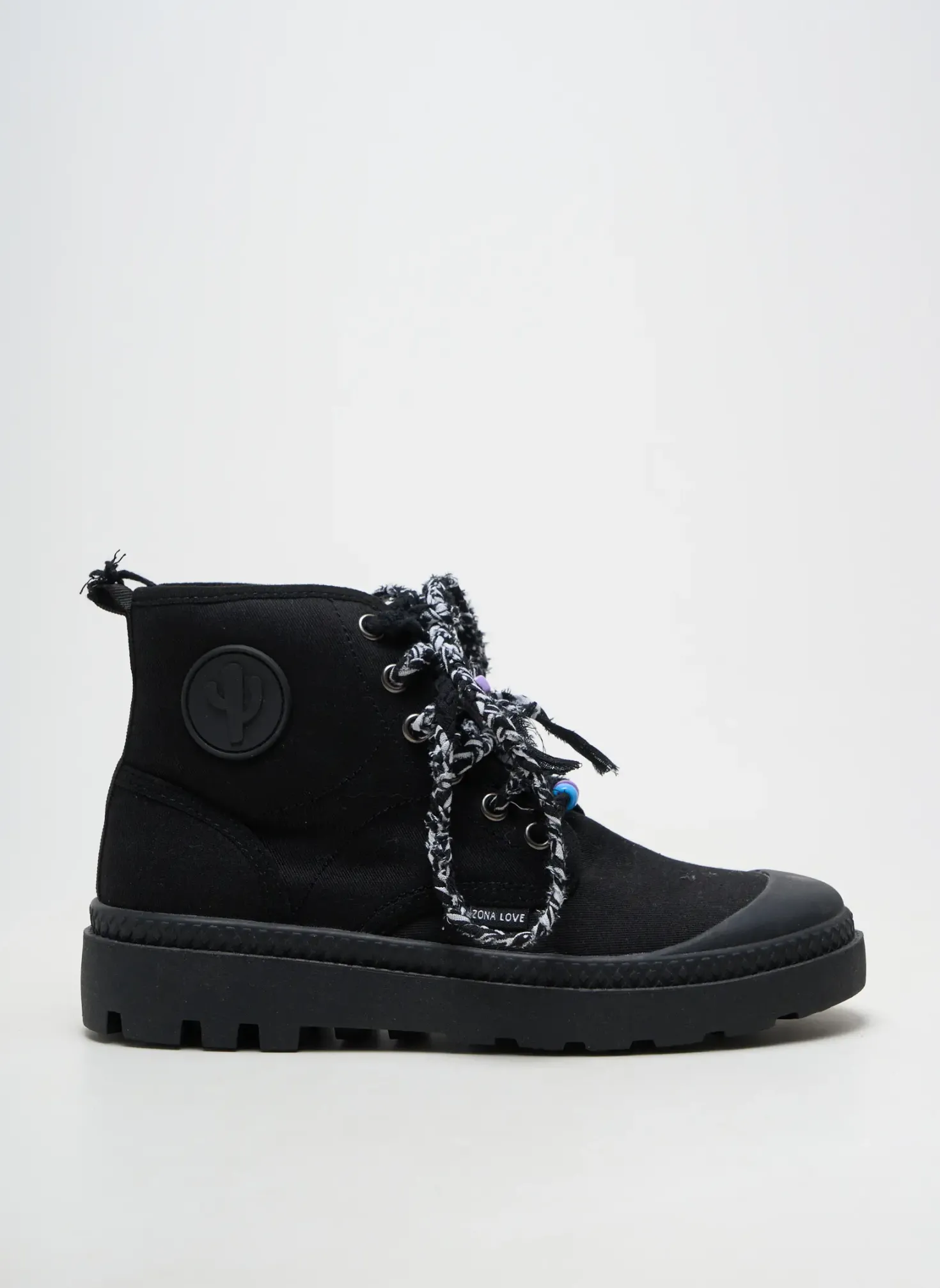 Baskets Arizona Love Noir Talon Plat Jusqu'à 3cm