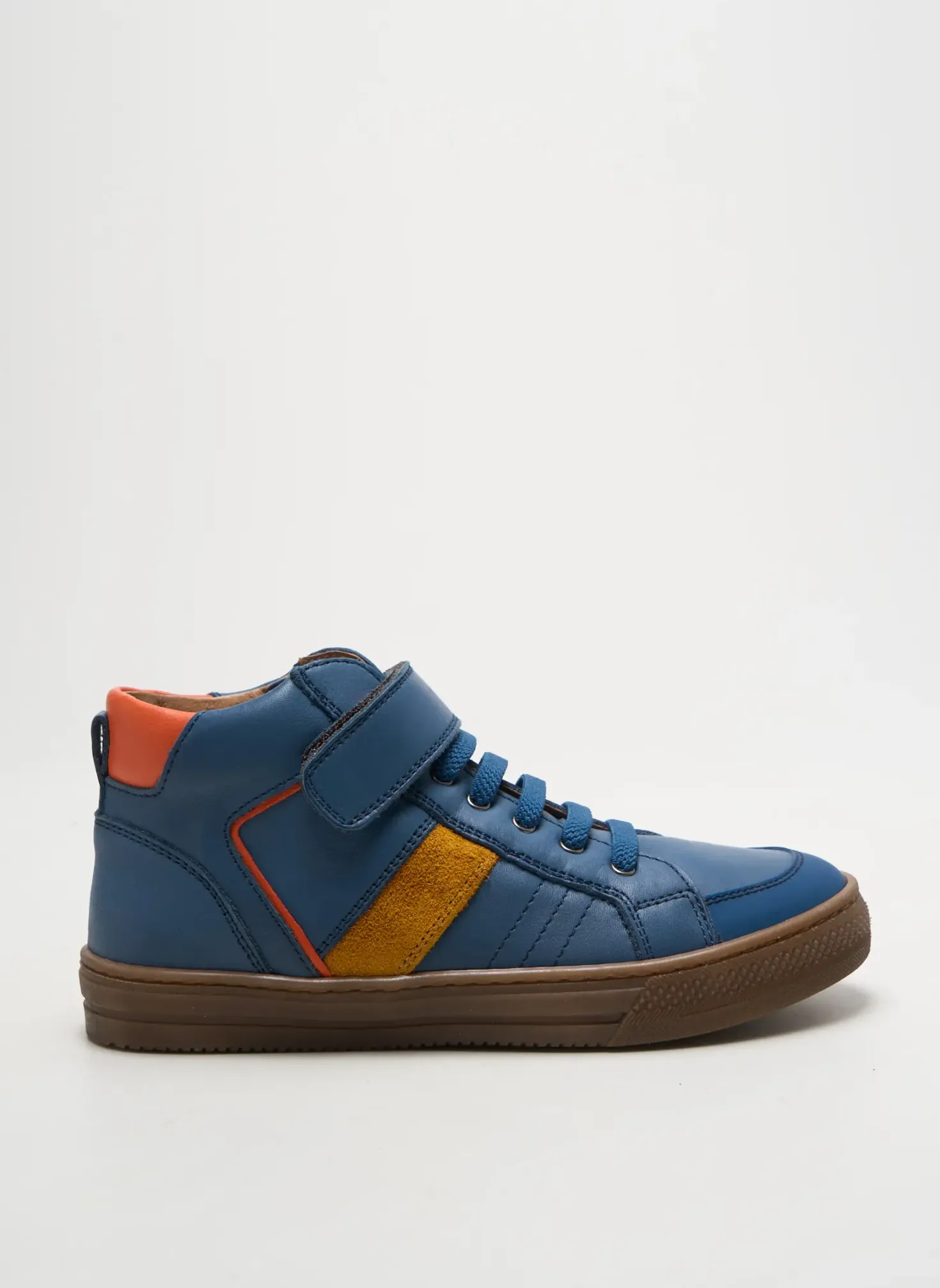 Baskets Babybotte Bleu Bout Rond
