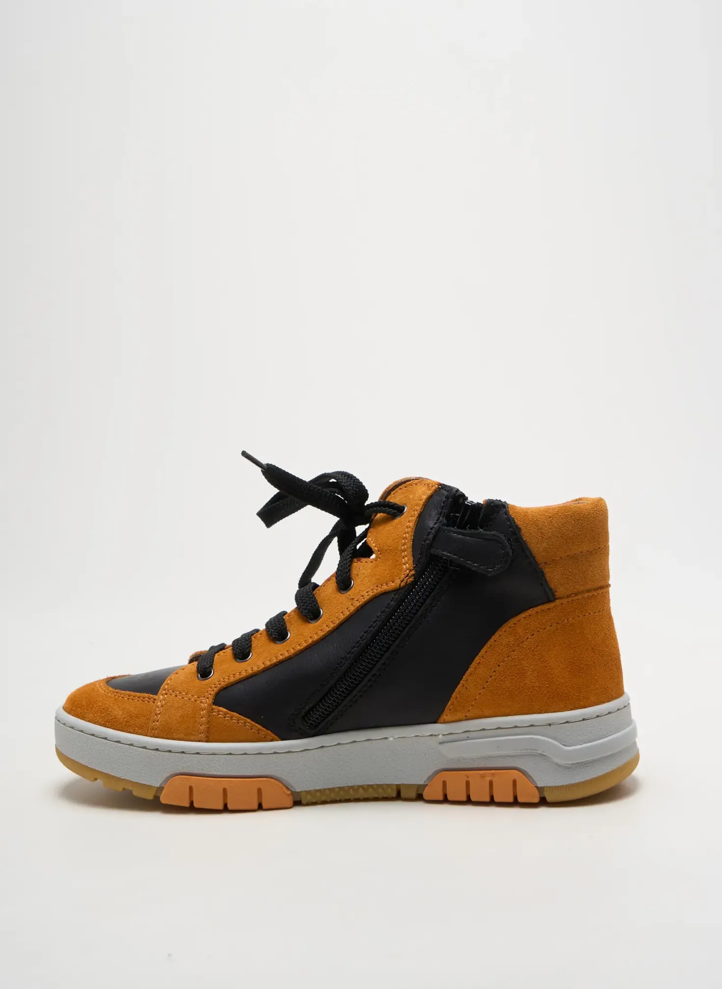 Baskets Babybotte Jaune Bout Rond