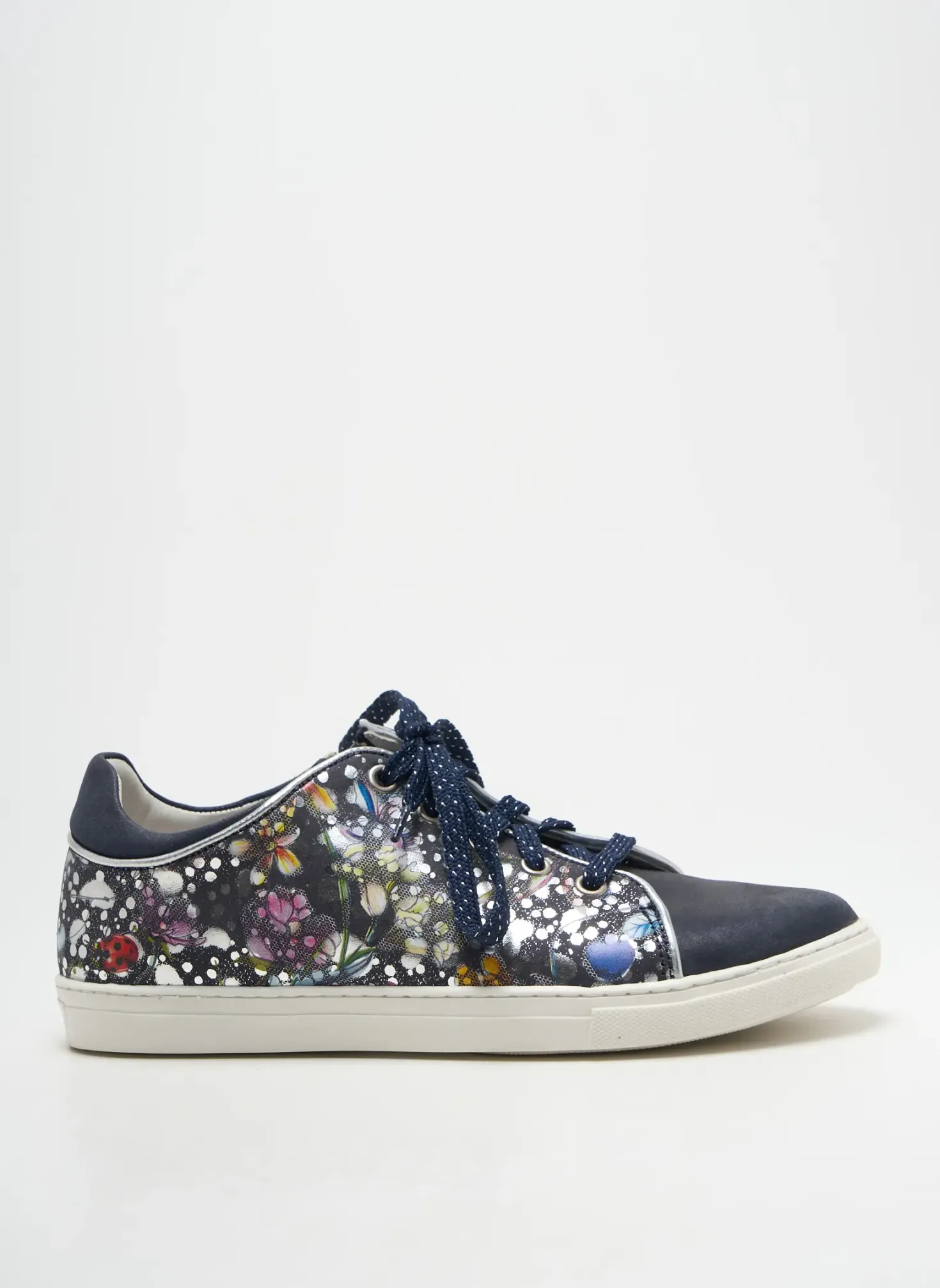Baskets Bellamy Bleu Bout Rond