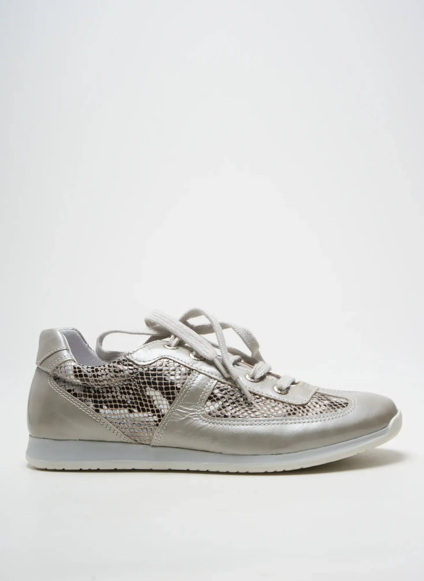 Baskets Bellamy Gris Talon Plat Jusqu'à 3cm