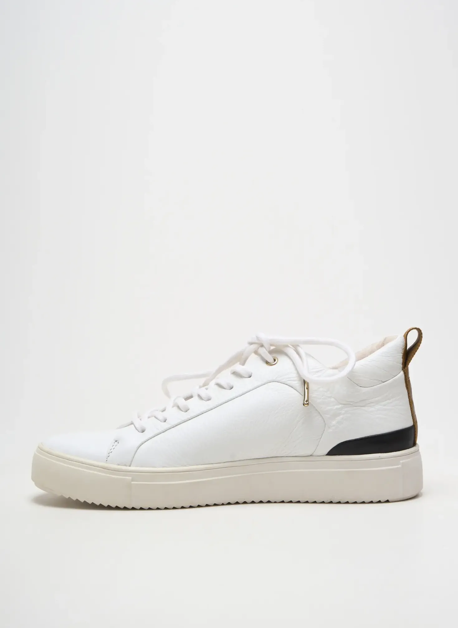 Baskets Blackstone Blanc Bout Rond