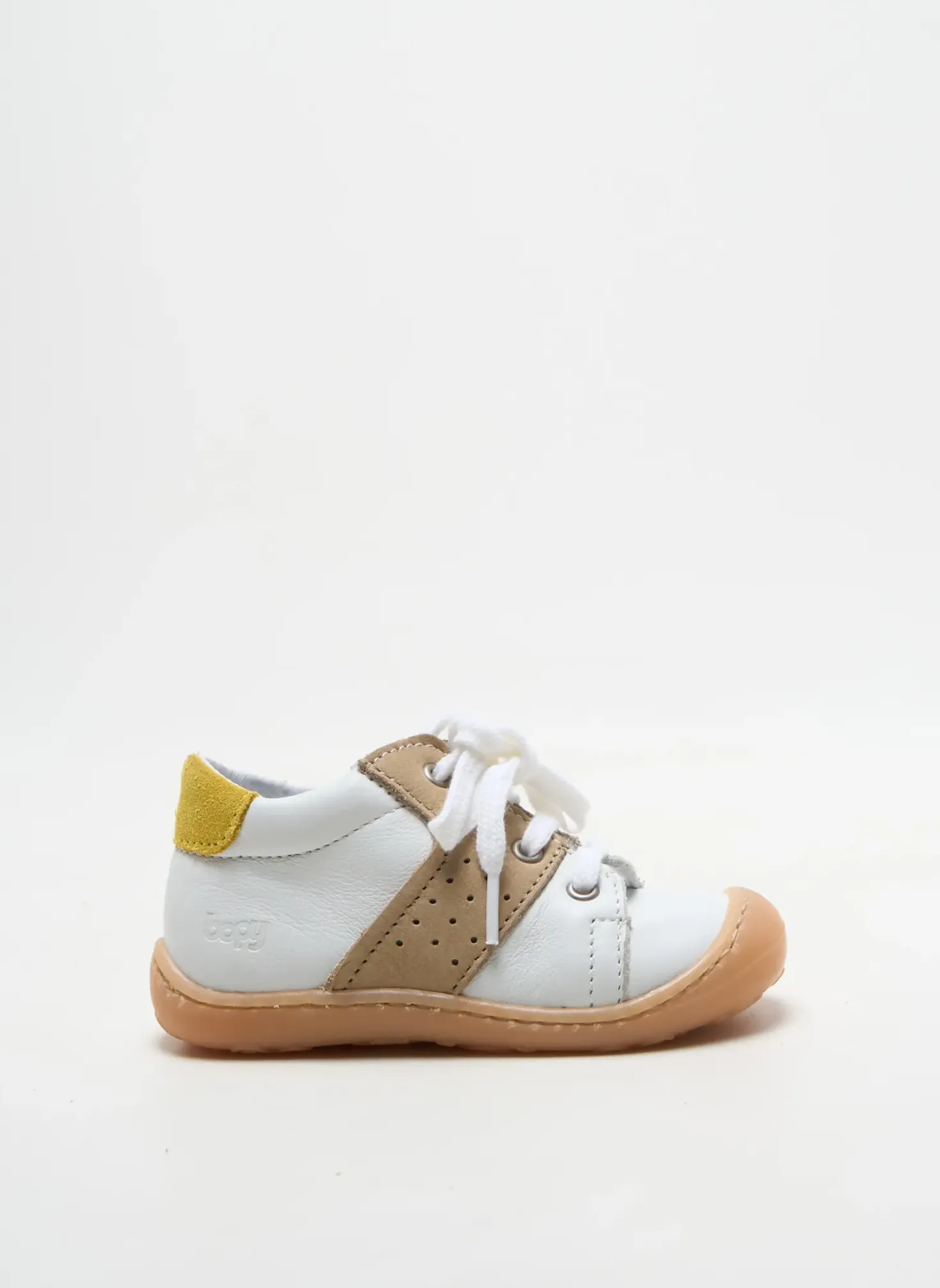 Baskets Bopy Blanc Bout Rond