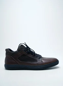Baskets Bullboxer Marron Bout Rond
