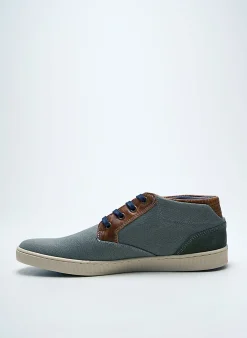 Baskets Bullboxer Vert Bout Rond