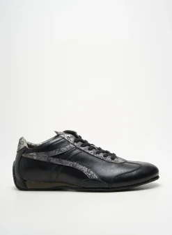 Baskets Bunker Noir Bout Rond