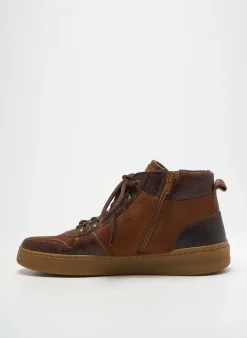 Baskets Cotemer Marron Bout Rond