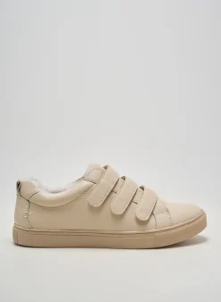 Baskets Damart Beige Talon Plat Jusqu'à 3cm