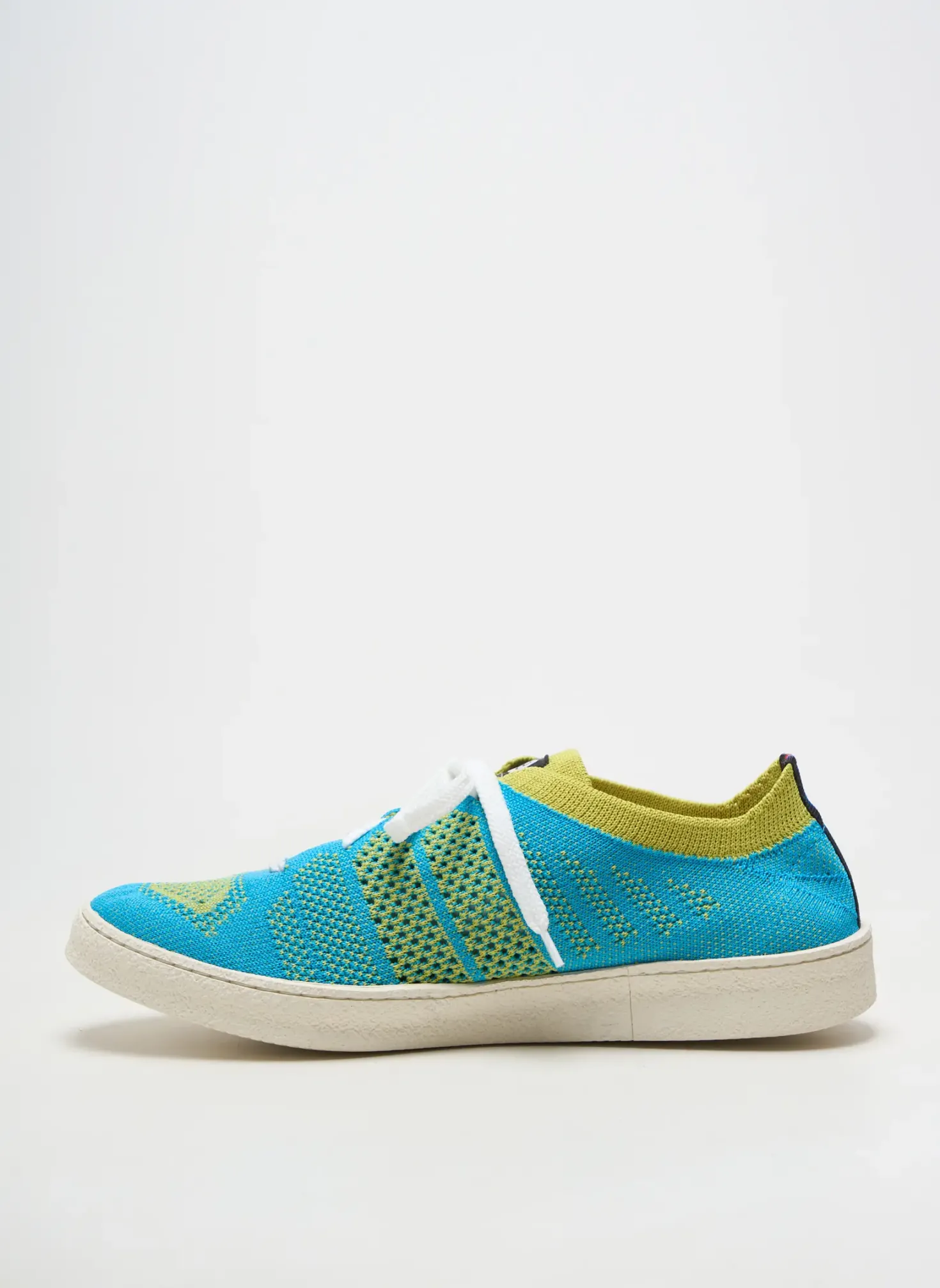 Baskets Ector Bleu Talon Plat Jusqu'à 3cm