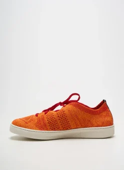 Baskets Ector Orange Bout Rond