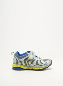 Baskets Geox Argent Bout Rond