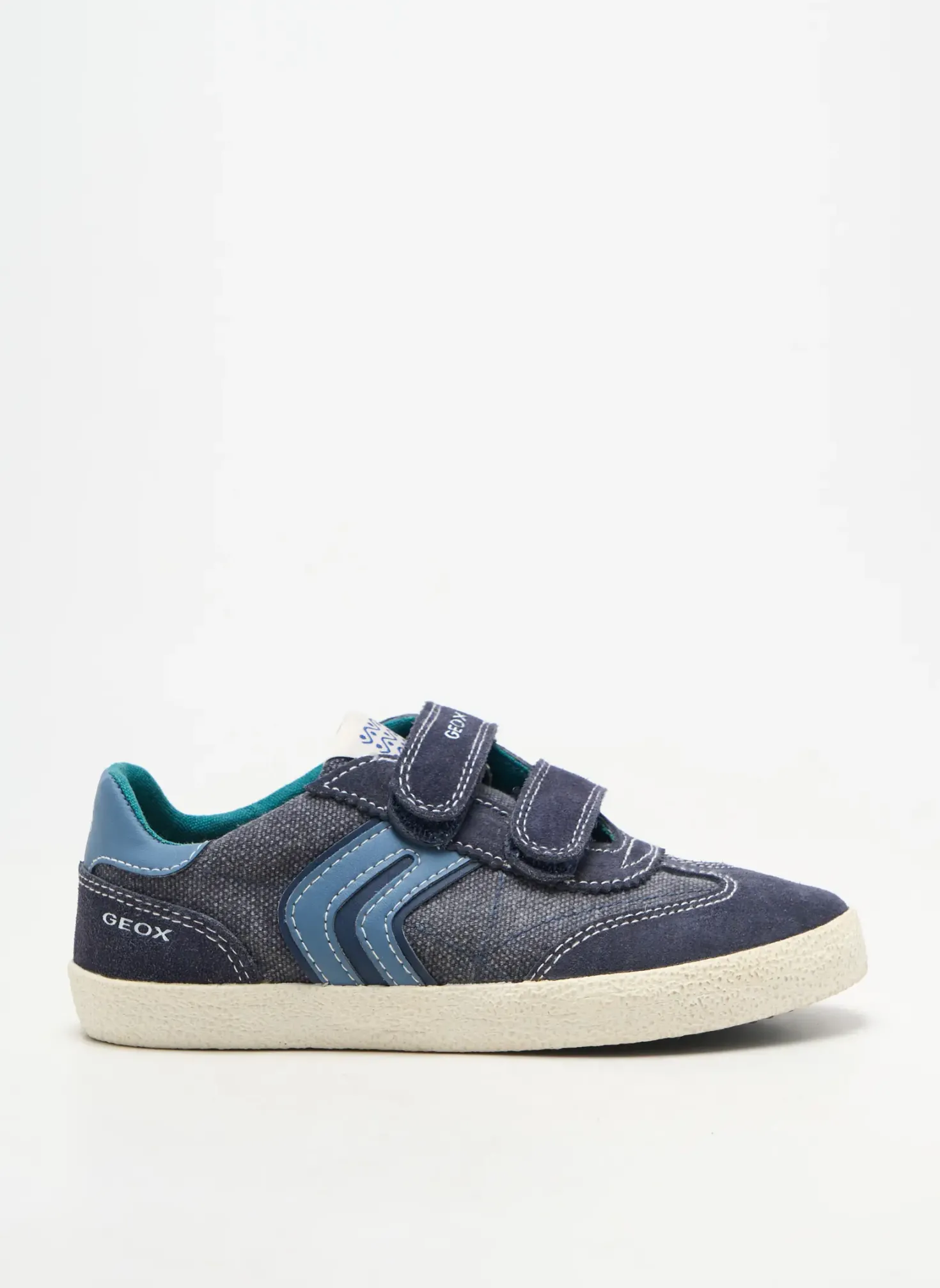 Baskets Geox Bleu Bout Rond