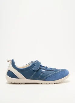 Baskets Geox Bleu Bout Rond