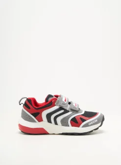 Baskets Geox Rouge Bout Rond