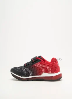 Baskets Geox Rouge Bout Rond