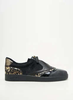 Baskets Mam'zelle Noir Talon Plat Jusqu'à 3cm