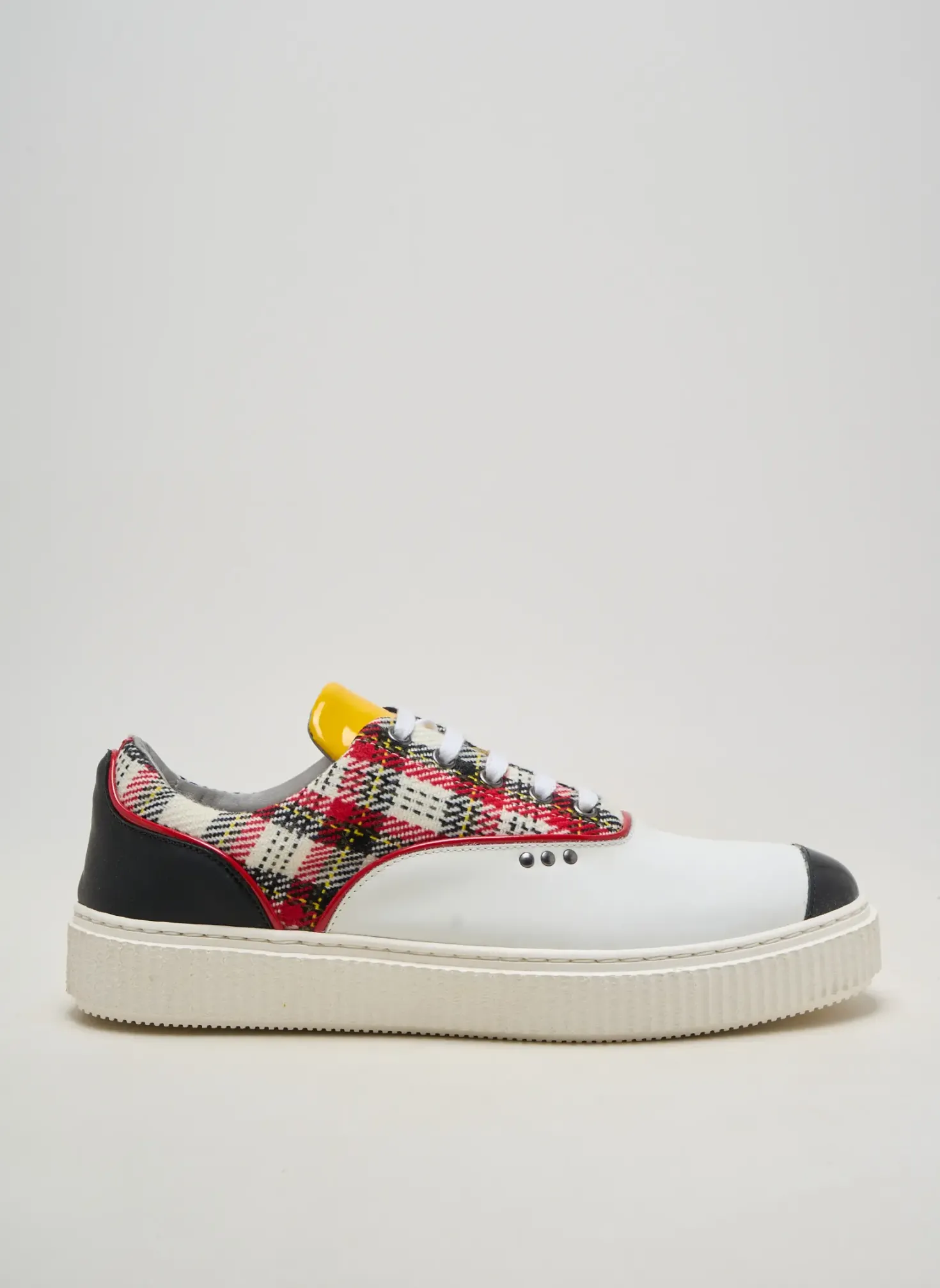 Baskets Me.land Blanc Bout Rond