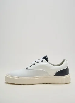 Baskets Me.land Blanc Bout Rond