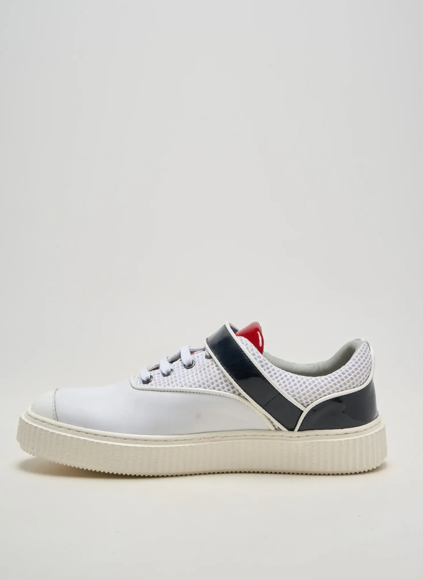 Baskets Me.land Blanc Bout Rond