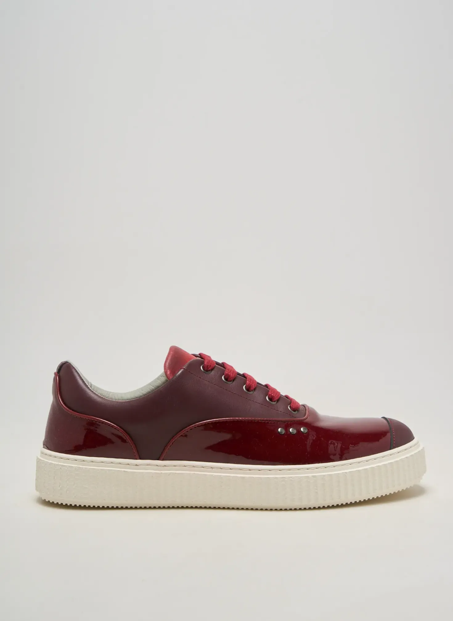 Baskets Me.land Rouge Bout Rond
