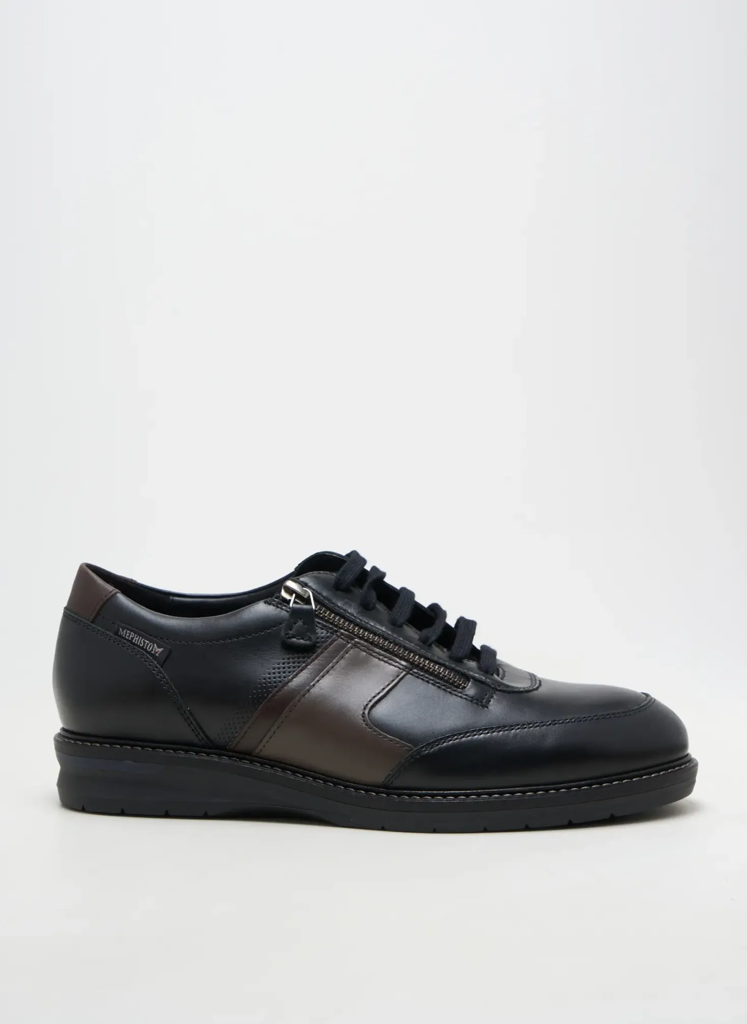 Baskets Mephisto Noir Bout Rond