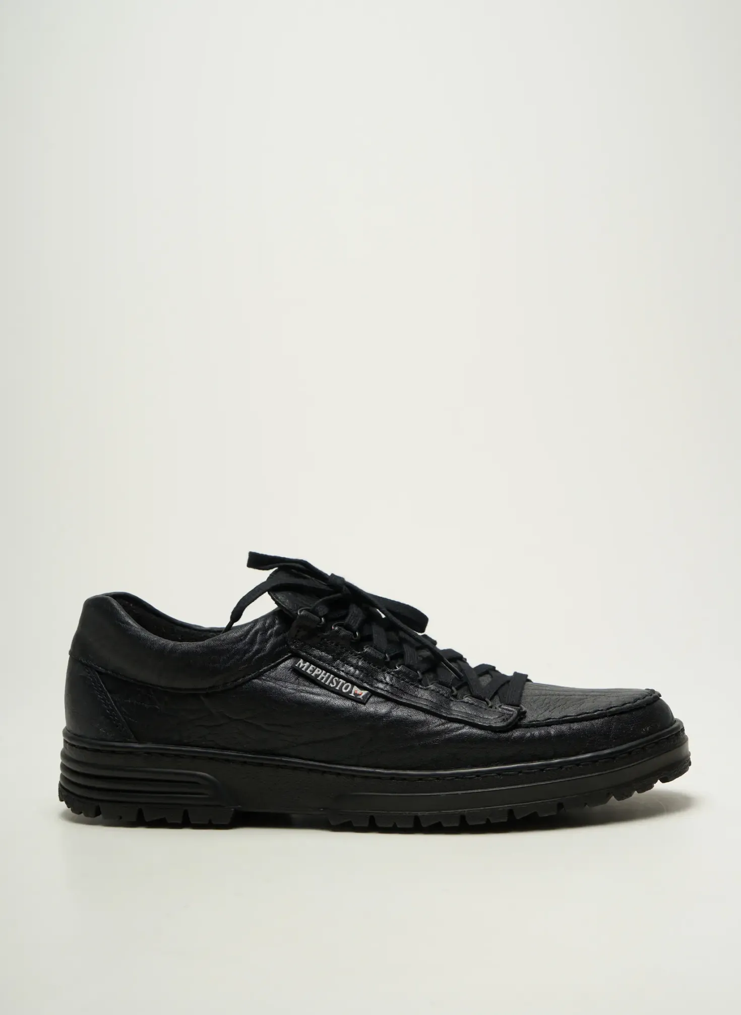 Baskets Mephisto Noir Bout Rond