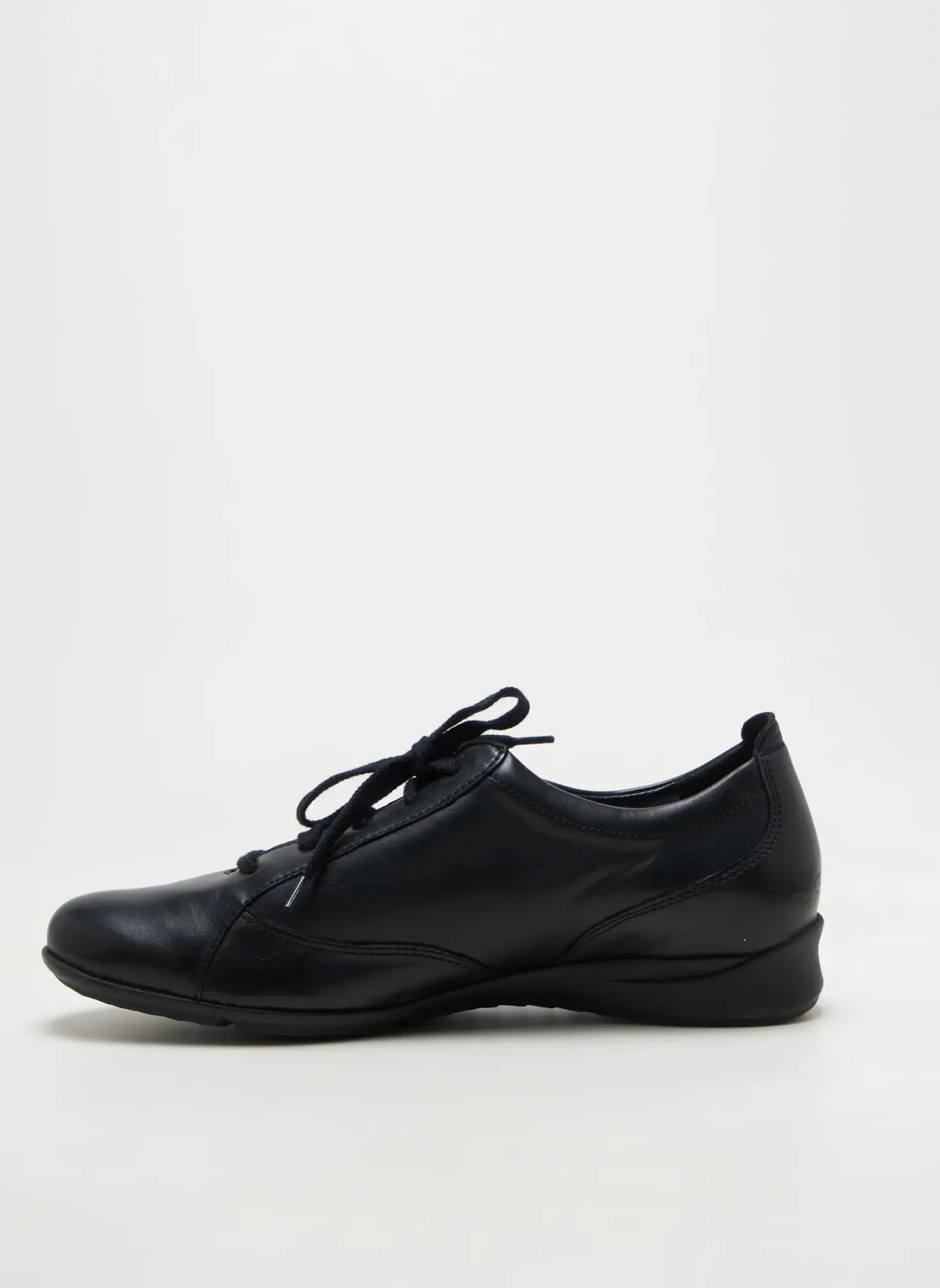 Baskets Mephisto Noir Talon Plat Jusqu'à 3cm