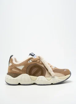 Baskets No Name Beige Bout Rond