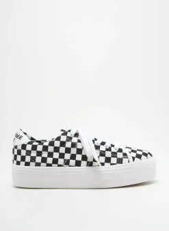 Baskets No Name Noir Talon Plat Jusqu'à 3cm