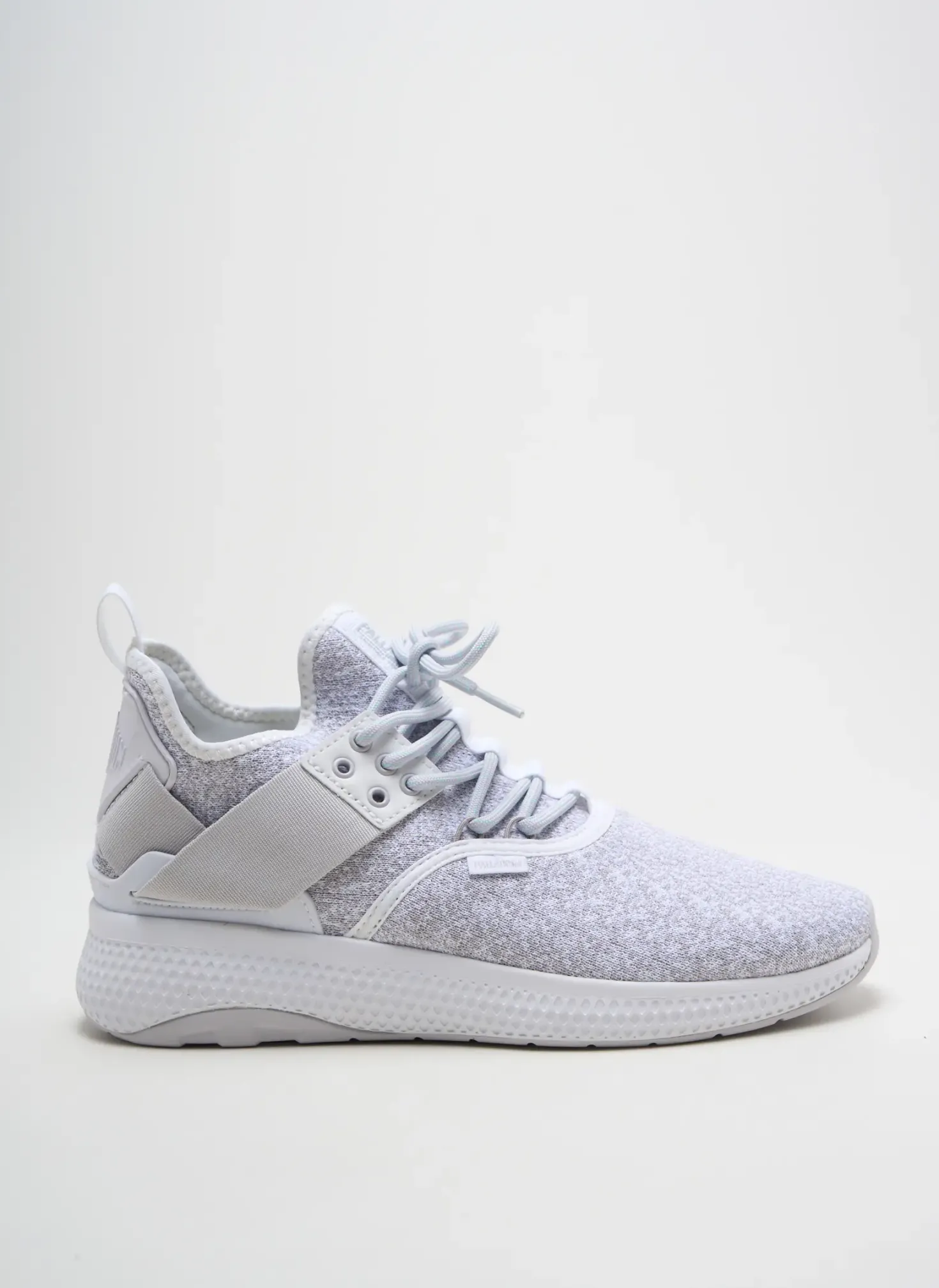 Baskets Palladium Gris Talon De 4 À 6cm