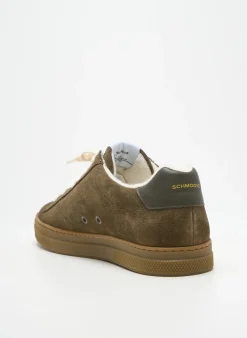Baskets Schmoove Vert Bout Rond
