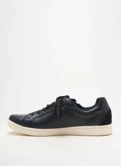 Baskets Tbs Noir Talon Plat Jusqu'à 3cm