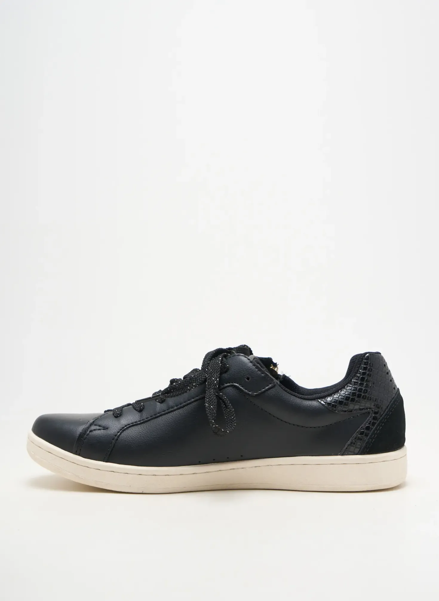 Baskets Tbs Noir Talon Plat Jusqu'à 3cm