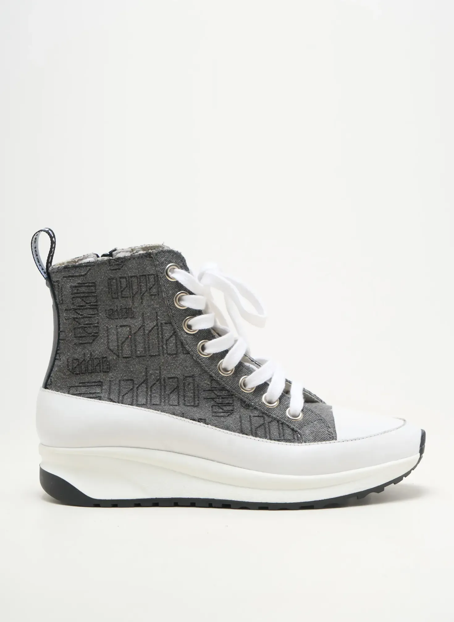 Baskets Vaddia Gris Talon De 4 À 6cm