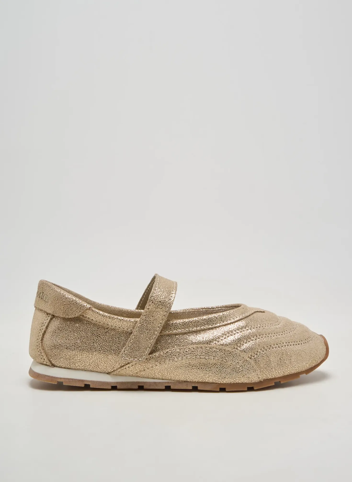 Baskets Victoria Beige Talon Plat Jusqu'à 3cm