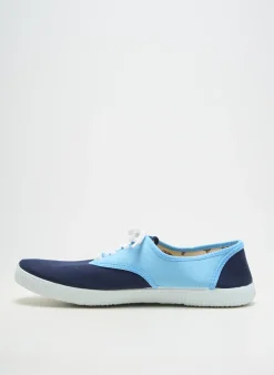 Baskets Victoria Bleu Bout Rond