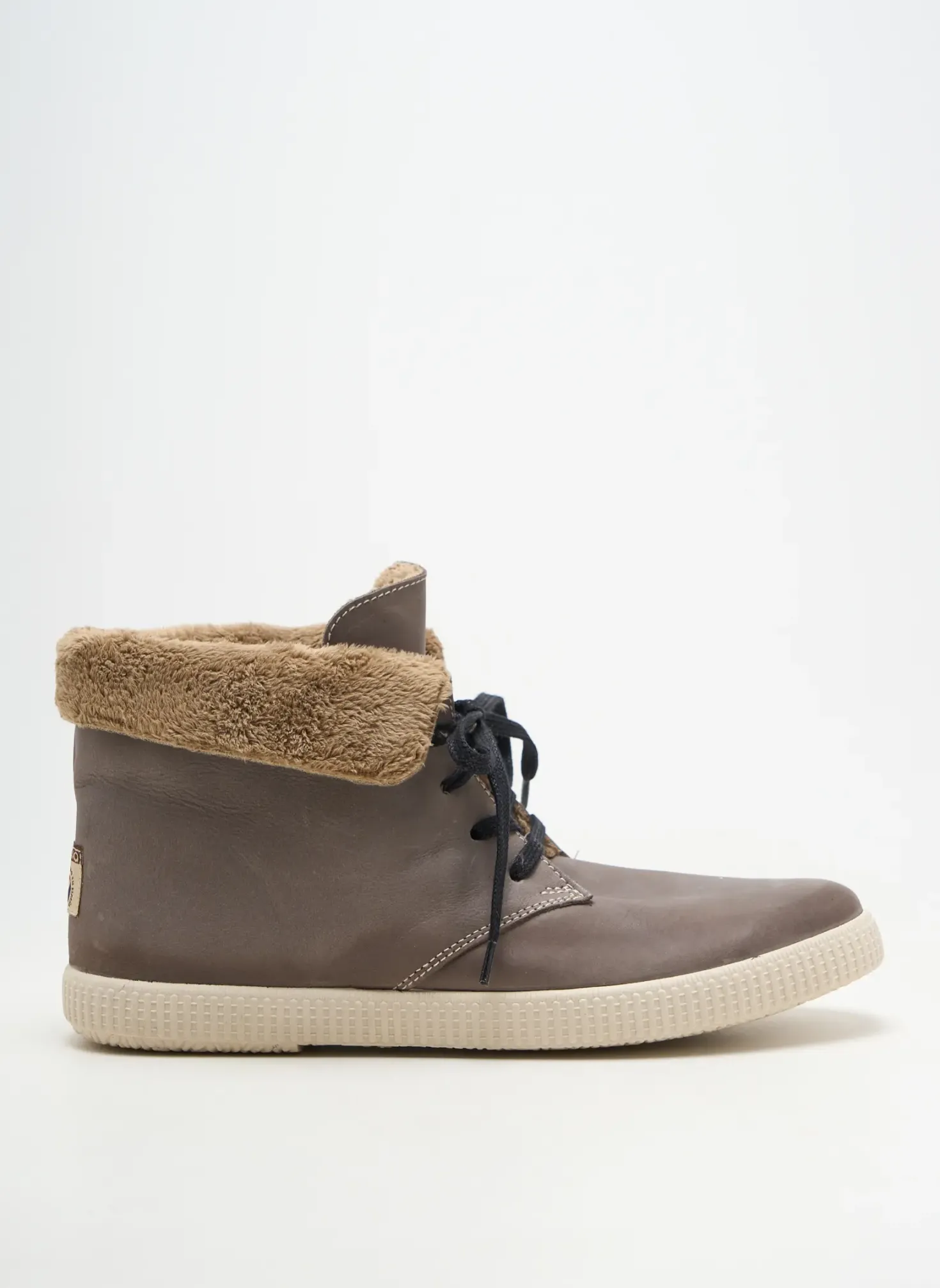 Baskets Victoria Gris Bout Rond